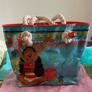 Disney Moana tote bag.